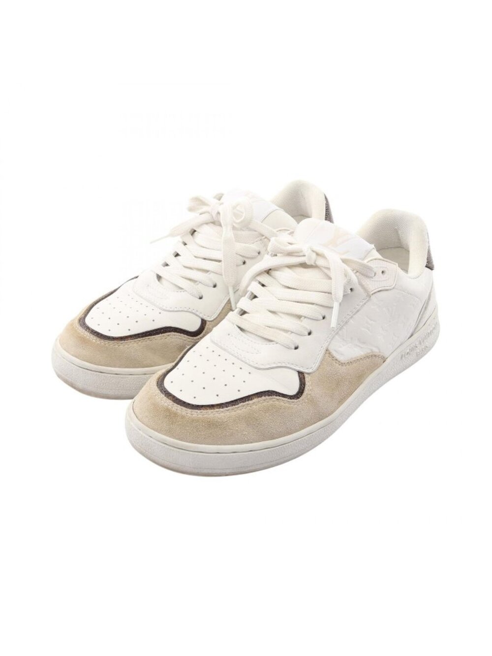 Louis Vuitton White LV Stadium Sneakers